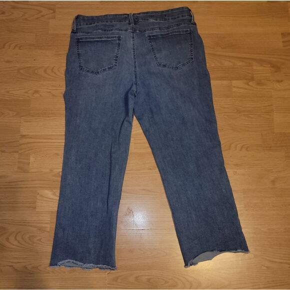 NYDJ Womens Marilyn Straigh Denim Jeans Size 14P - Picture 3 of 12